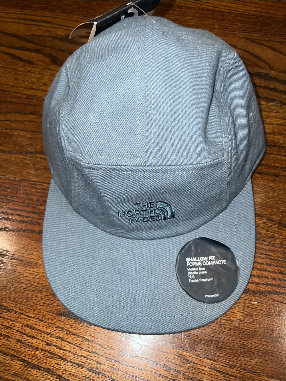 The North Face Shallow Fit Cap - Slate Blue